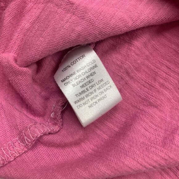 Ann Taylor Loft Womens Small Tops Lot of 2 Pink & Gray Cotton/Modal Blend Cotton - Picture 5 of 12